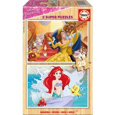 Disney princess puslespil educa Educa Disney Princess 2x25 Pieces