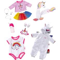 Baby born unicorn Zapf Baby Born Value Set Unicorn