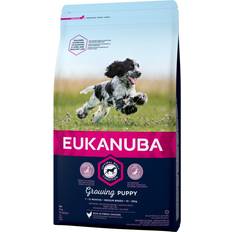 Eukanuba Growing Puppy Medium Breed with Chicken 15kg