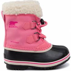 Pink Winter Shoes Sorel Children's Yoot Pac Nylon - Lollipop/Pink Glo