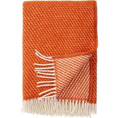 Klippan Yllefabrik Velvet Filt Orange (200x130cm)