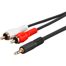 MicroConnect Gold 3.5mm - 2RCA 5m