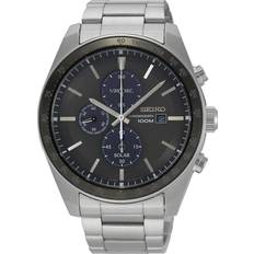 Seiko Solar Polshorloges Seiko Solar Chronograph SSC715P1