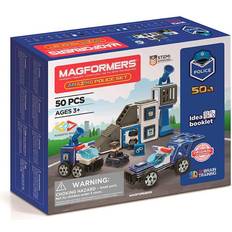 Police Construction Kits Magformers Amazing Police Set 50pcs