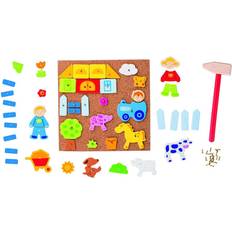 Farm Hammer & Nail Set