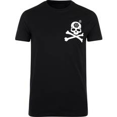 Philipp Plein Kläder Philipp Plein Skull Round Neck SS T-shirt - Black/White