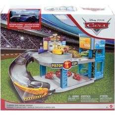 Toy Garage Mattel Disney Pixar Cars Florida 500 Racing Garage Playset