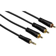 RCA-kabler Hama 3 Stars 3.5mm - 3RCA 3m