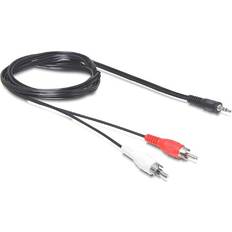 DeLock RCA-kablar DeLock 3.5mm - 2RCA 1.5m