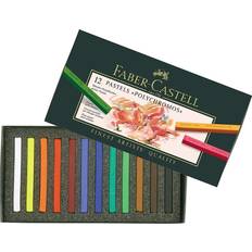 Crayons Faber-Castell Polychromos Pastel Cardboard Wallet of 12