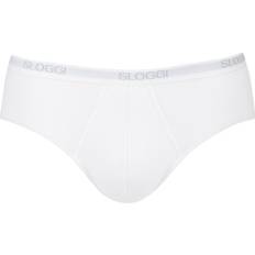 Sloggi Men's Underwear Sloggi Basic Midi Briefs - White