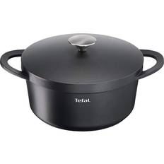 Aluminium Autres Pots Tefal Trattoria avec couvercle 4.5 L 24 cm