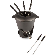 Støpejern Sett Fondue Set Sett 10 deler 1.37 L