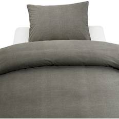 Borganäs Bettbezüge Borganäs Washed Duvet Cover Grey (130x100cm)