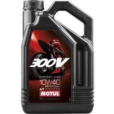 Synthetic Motor Oils Motul 300V Factory Line Road Racing 10W-40 Motor Oil 1.057gal