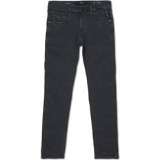 Replay Jeans Replay Slim Fit Hyperflex Anbass Jeans - Sort