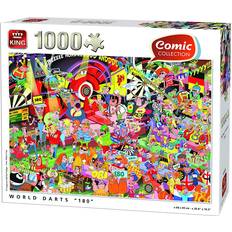 King Comic Collection World Darts 180 1000 Bitar