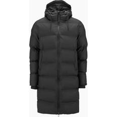 Rains Donna Cappotti Rains Long Puffer Jacket Unisex - Black