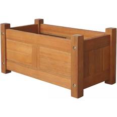Trä Odlingslådor på rea vidaXL Garden Planter Blomlåda 42565 25x50x25cm