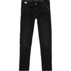 Slim Fit Anbass Hyperflex Clouds Jeans - Sort