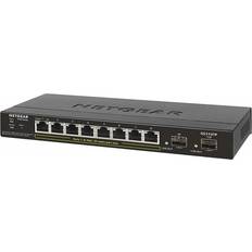 Interruptores Netgear Hub Switch 8 Ptos Prosafe GS310TP-100EUS