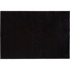 Dørmåtte 90 x 130 Tica Copenhagen Unicolor Sort, Beige 90x130cm
