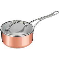 Stål med silikonöverdrag Övriga kastruller Tefal Jamie Oliver Triply Copper med lock 1.4 L 16 cm