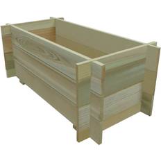 Pino Vasi da Giardino vidaXL Garden Planter FSC Flower Box 43348 40x80x32cm