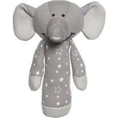 Diinglisar organic Teddykompaniet Diinglisar Organic Stars Rattle Elephant 15cm