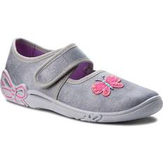 Textiel Ballerina's Superfit Girl Pantoffel Kombi - Grijs