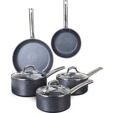 Oven Safe Cookware Sets Tower TruStone Cookware Set with lid 5 Parts