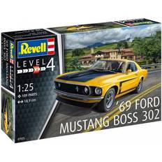 Scale Models & Model Kits Revell 1969 Boss 302 Mustang 1:25