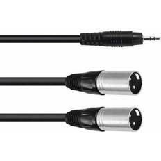 Omnitronic 2XLR-3.5mm