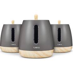 Antideslizante Recipientes de Cocina Tower Scandi Recipiente de Cocina 3pcs 1.5L