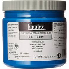 Liquitex Professional Soft Body Acrylic Paint Cerulean Blue 237ml