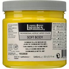 Liquitex Professional Soft Body Acrylic Paint Cadmium Yellow Medium Hue 237ml