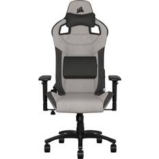 Corsair Adjustable Seat Height - Adult Gaming Chairs Corsair T3 Rush Gaming Chair - Grey/Black