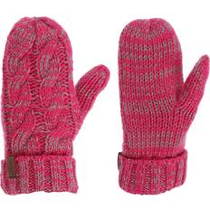 Wool Mittens Lindberg Handlight Mittens - Cerise/Grey