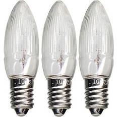 Star Trading 306-55 Incandescent Lamps 3W E10 3-pack