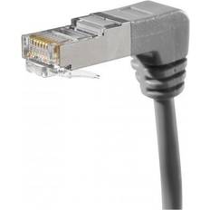 EXC Angled RJ45-RJ45 F/UTP Cat5e 3m