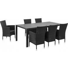 Toscana havemøbelsæt Outrium Toscana Table incl. 6 Chairs Dining Group Havemøbelsæt, 1 borde inkl. 6 stole