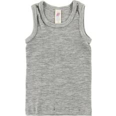 Fine Rib Sleeveless Shirt - Light Grey Melange (708000)