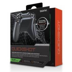 Quickshot Rubber Grips With Dual Setting Trigger Lock (Xbox One)