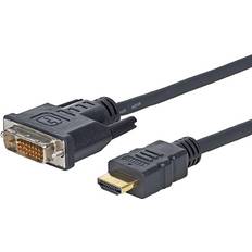 HDMI-DVI Kabler MicroConnect HDMI-DVI-D 5m