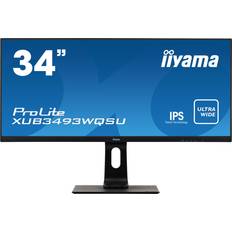 3440x1440 (UltraWide) - Jeu Écrans Iiyama Ecran PC LCD ProLite XUB3493WQSU-B1 34pouce