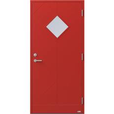 NorDan Bor Salmon 922G Ytterdörr Klarglas S 2570-Y90R V (100x210cm)