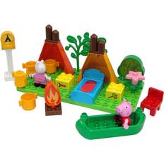 Big Bloxx Peppa Pig Camping Set