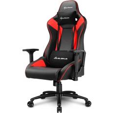 Sharkoon silla gaming elbrus 3 negro rojo