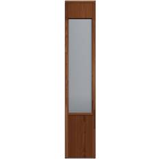 Teak Dörrar Diplomat Laila Teak Sidoljus Klarglas H (50x210cm)