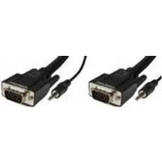 MicroConnect Ferrite VGA - VGA (SVGA) 3m